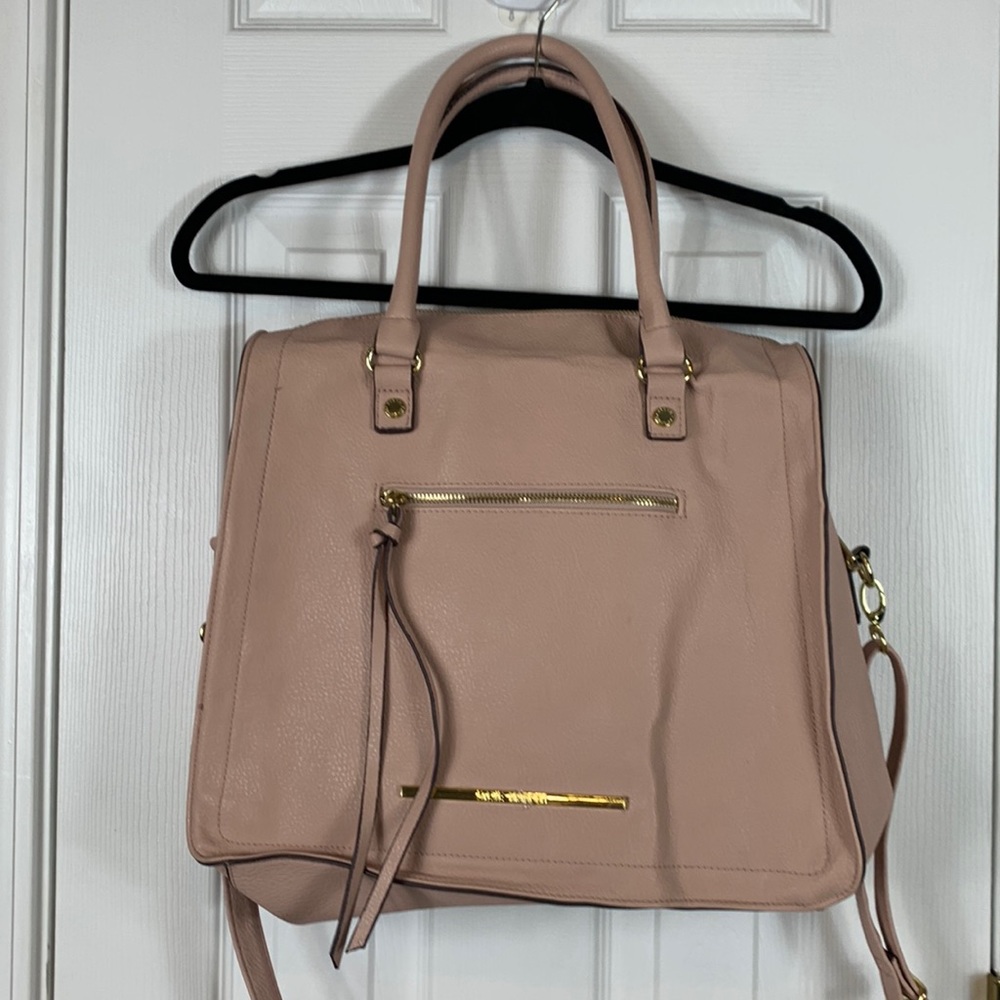 Steve Madden blush colored purse short straps and detachable long ones. - Picture 1 of 10